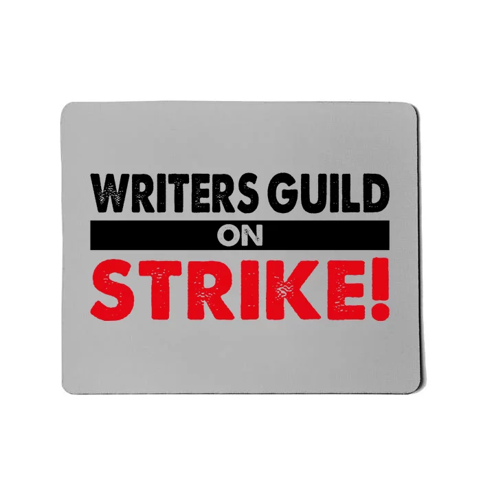 WGA Writers Guild Of America On Strike Anti AI Chatbots Mousepad