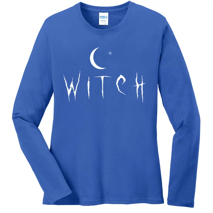 Witchy Wiccan Gift Ladies Long Sleeve Shirt