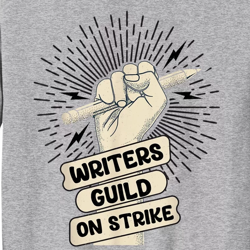 WGA Writers Guild Of America On Strike Sweatshirt