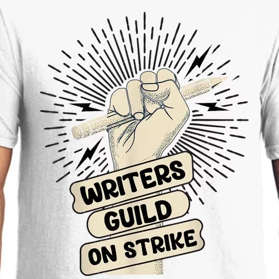 WGA Writers Guild Of America On Strike Pajama Set