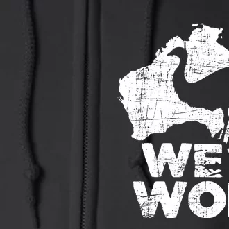 We Won Great Emu War Australian History Emu Lover Full Zip Hoodie