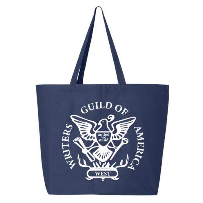 WGA Writers Guild Of America On Strike Anti AI Chatbots 25L Jumbo Tote