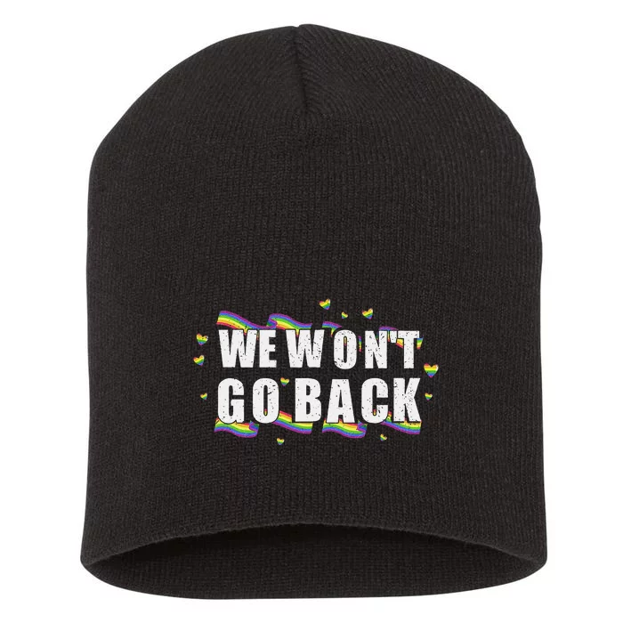 We WonT Go Back Kamala American Short Acrylic Beanie