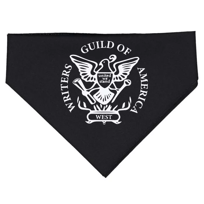 WGA Writers Guild Of America On Strike Anti AI Chatbots USA-Made Doggie Bandana