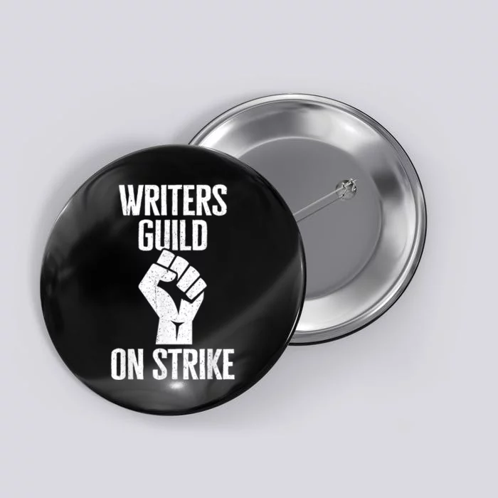 WGA Writers Guild Of America On Strike Anti AI Chatbots Button