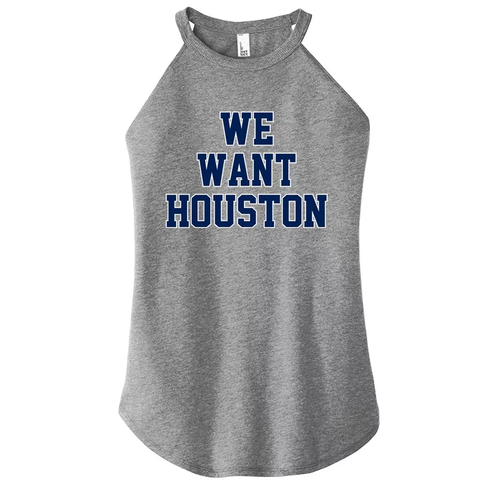 We Want Houston Women’s Perfect Tri Rocker Tank