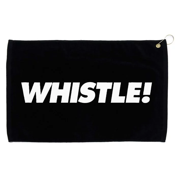 Whistle! Grommeted Golf Towel