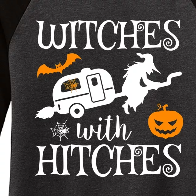 Witches With Hitches Rv Camping Costume Idea Nature Women's Tri-Blend 3/4-Sleeve Raglan Shirt