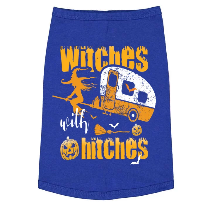 Witches With Hitches Camping Gift Doggie Tank