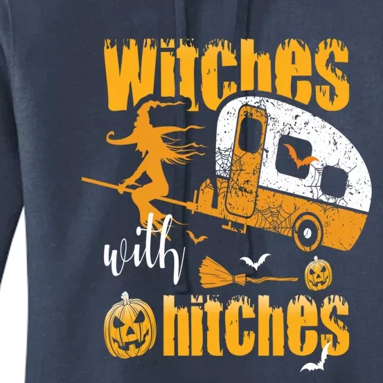 Witches With Hitches Camping Gift Women's Pullover Hoodie