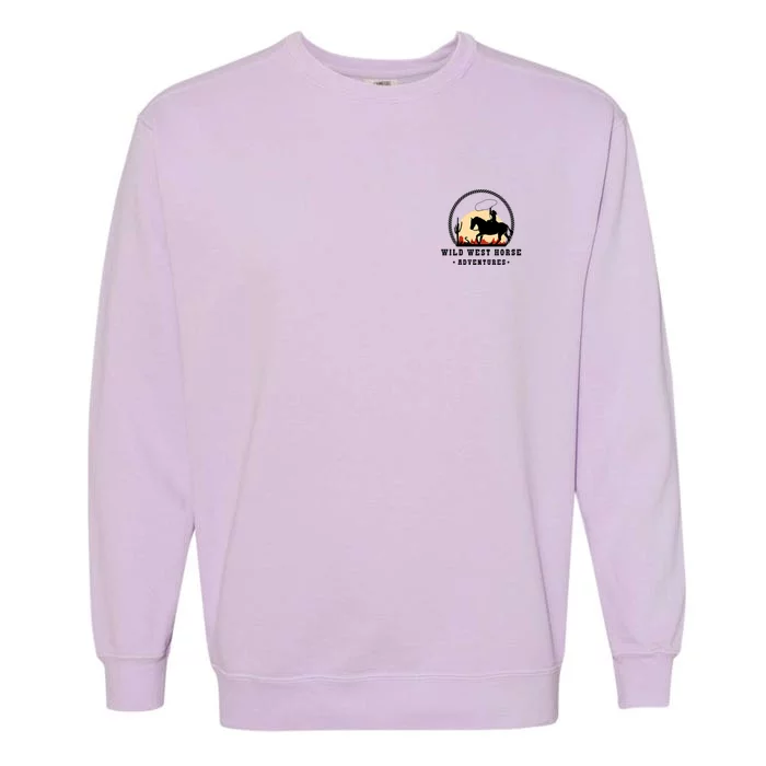 Wild West Horse Adventures Garment-Dyed Sweatshirt