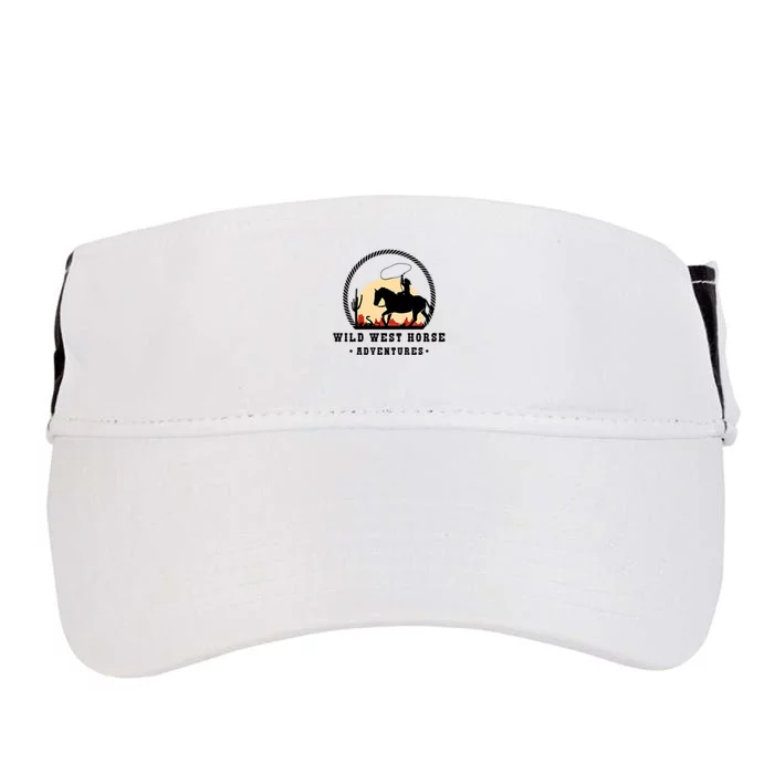 Wild West Horse Adventures Adult Drive Performance Visor