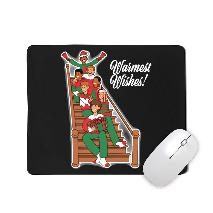 Warmest Wishes Holiday Mousepad