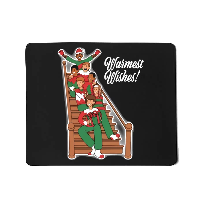 Warmest Wishes Holiday Mousepad