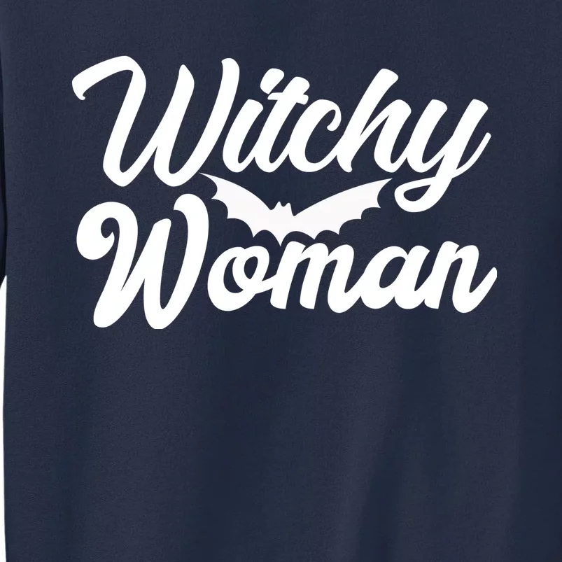 Witchy Woman Halloween Quote Sweatshirt