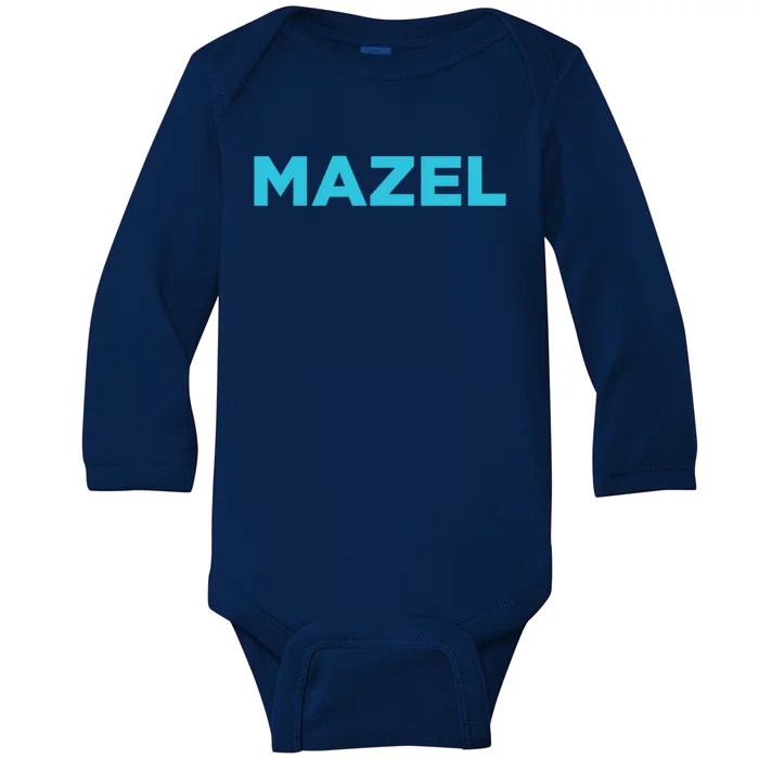 Watch What Happens Live Mazel Hooded Gift Baby Long Sleeve Bodysuit