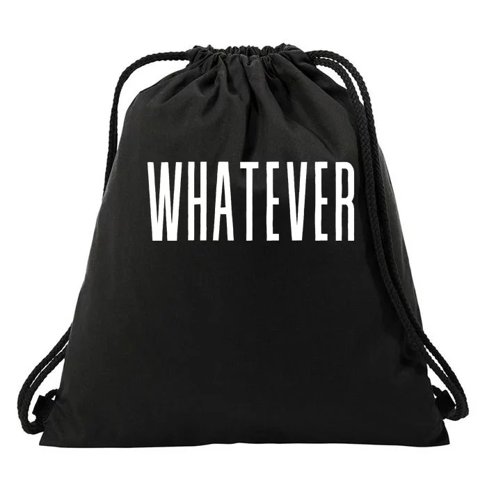 WHATEVER Drawstring Bag