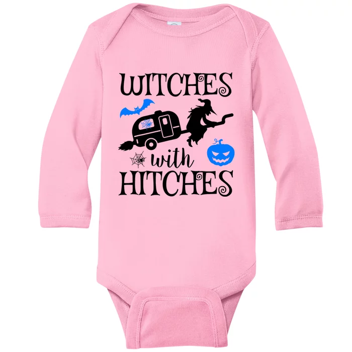 Witches With Hitches Rv Camping Costume Idea Nature Gift Baby Long Sleeve Bodysuit