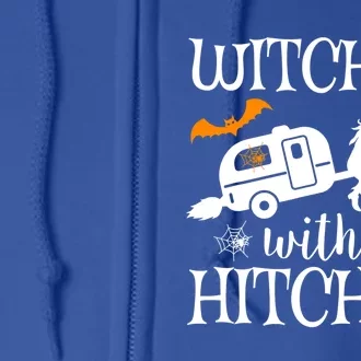 Witches With Hitches Rv Camping Costume Idea Nature Gift Full Zip Hoodie