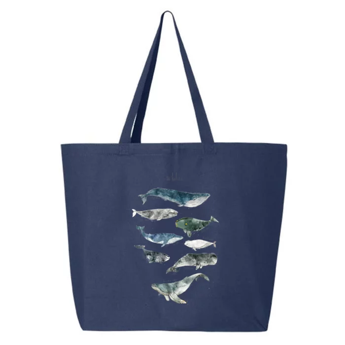 Whales 25L Jumbo Tote