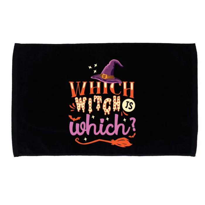 Which Witch Is Which Halloween English Teacher Microfiber Hand Towel