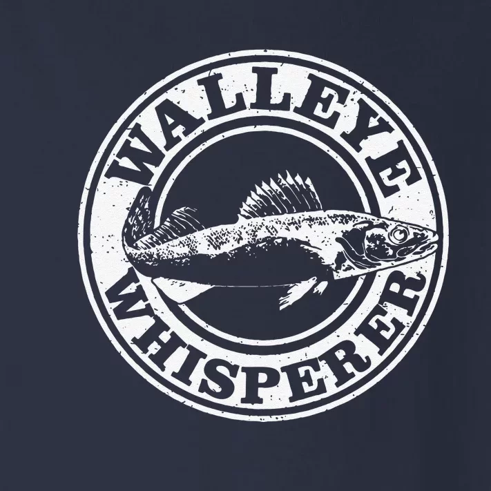 Walleye Whisperer Ice Fishing Freshwater Fish Fisherman Toddler Long Sleeve Shirt