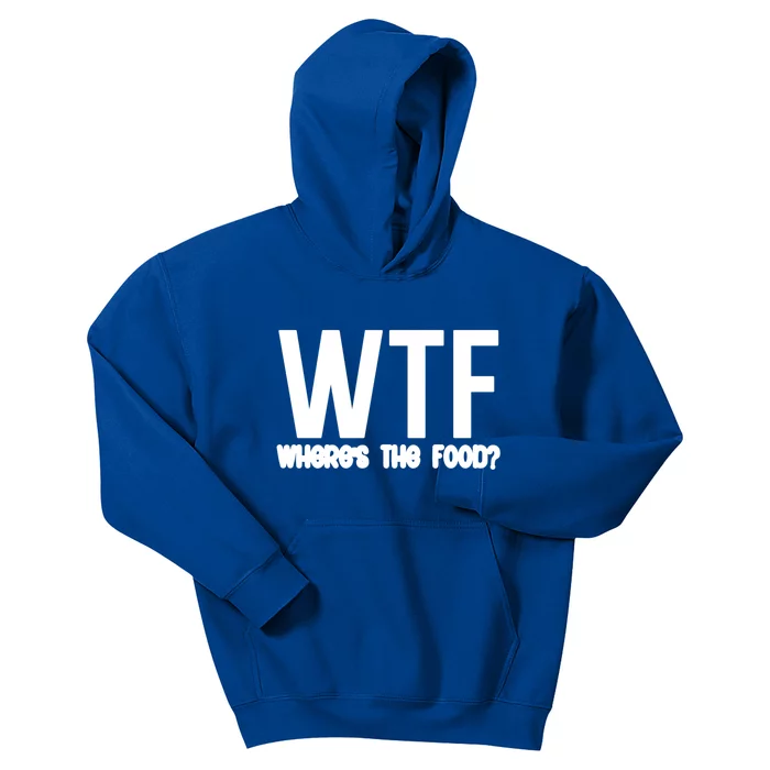 Wtf Where Is The Food Cool Gift Kids Hoodie