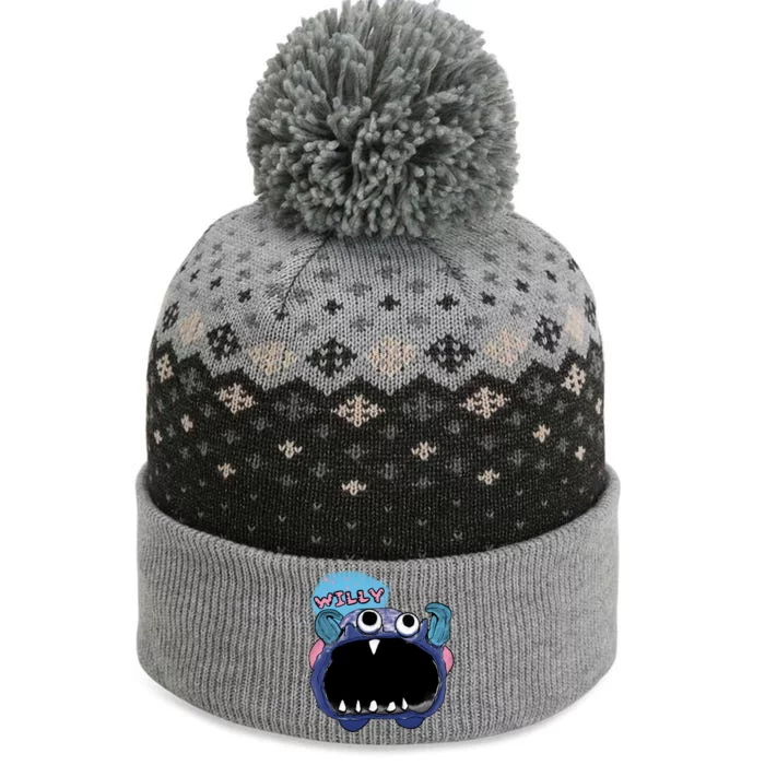 Willy The Baniff Cuffed Pom Beanie