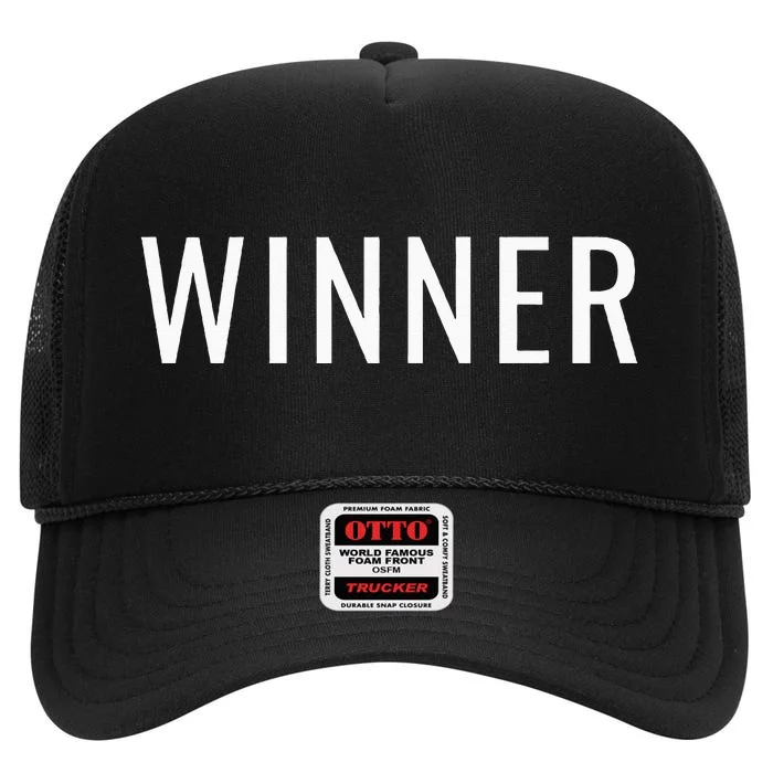 Winner High Crown Mesh Trucker Hat