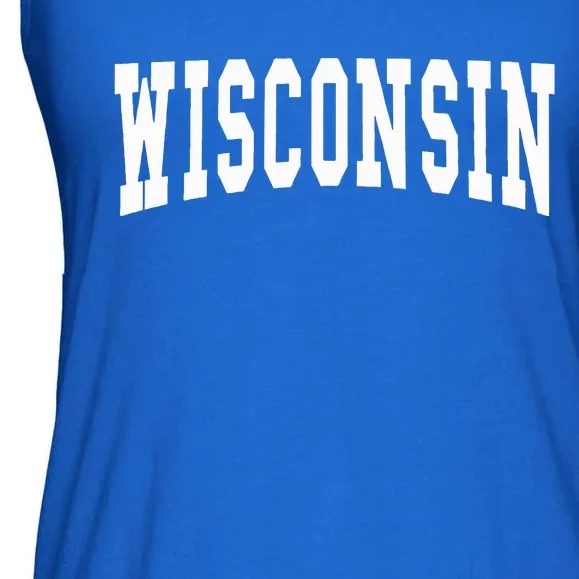 Wisconsin Ladies Essential Flowy Tank