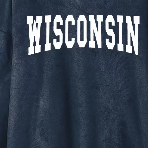 Wisconsin Hooded Wearable Blanket