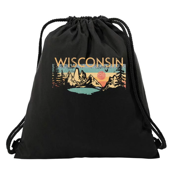 Wisconsin Drawstring Bag