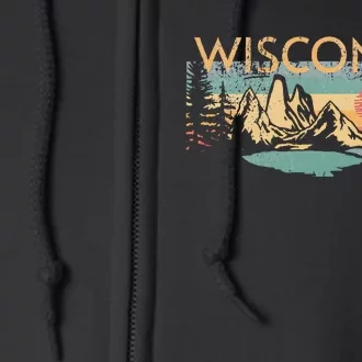 Wisconsin Full Zip Hoodie