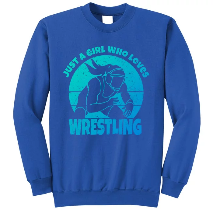 Wrestling Wrestler I Just A Who Loves Wrestling Gift Sweatshirt