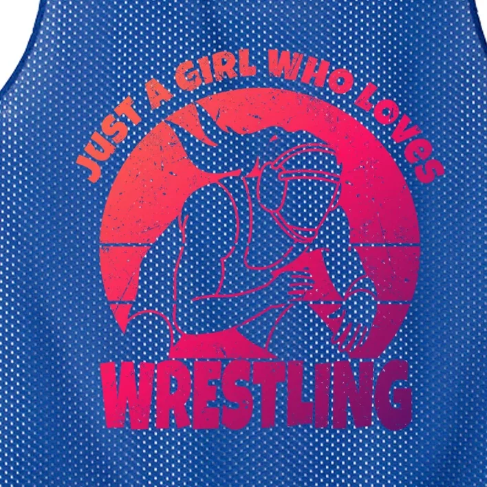 Wrestling Wrestler I Just A Who Loves Wrestling Gift Mesh Reversible Basketball Jersey Tank