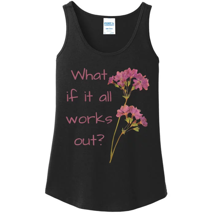 Womens What If It All Works Out Ladies Essential Tank