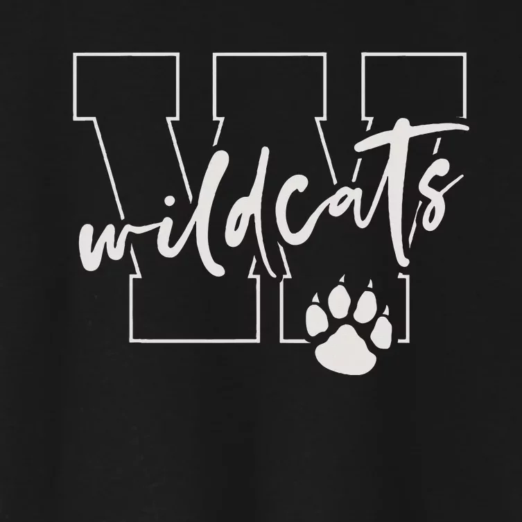 Wildcats Women's Crop Top Tee