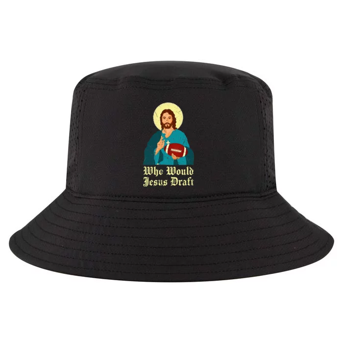 Who Would Jesus Draft Christian Faith Baseball Cool Comfort Performance Bucket Hat