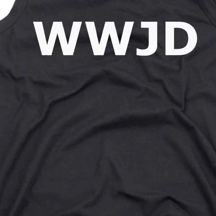 What Would Jesus Do Christian Tank Top