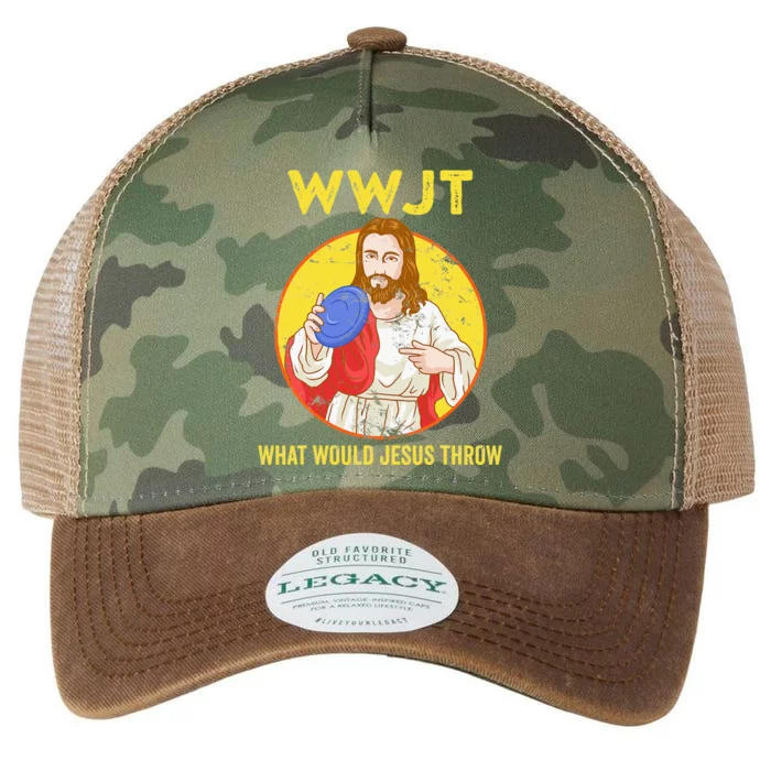 What Would Jesus Throw Frisbee Golf Legacy Tie Dye Trucker Hat