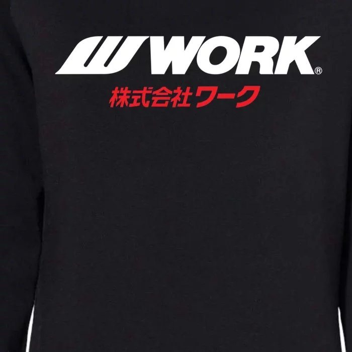 Work Wheels Japan Womens California Wash Sweatshirt