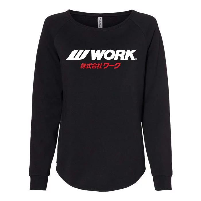 Work Wheels Japan Womens California Wash Sweatshirt