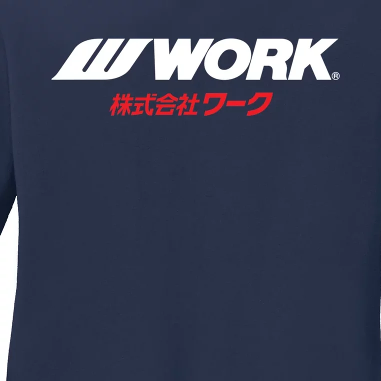 Work Wheels Japan Ladies Long Sleeve Shirt