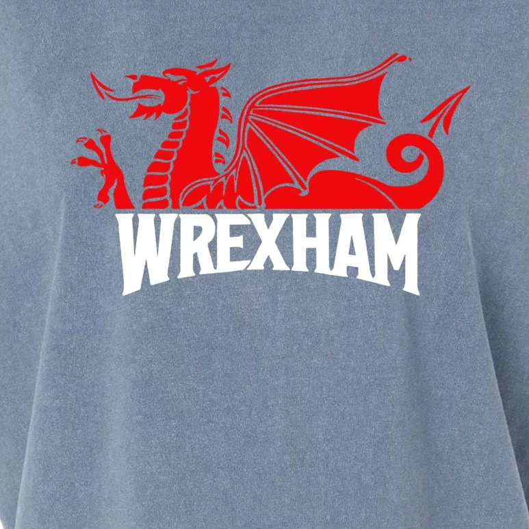 Wrexham Wales Jersey Soccer Garment-Dyed Women's Muscle Tee