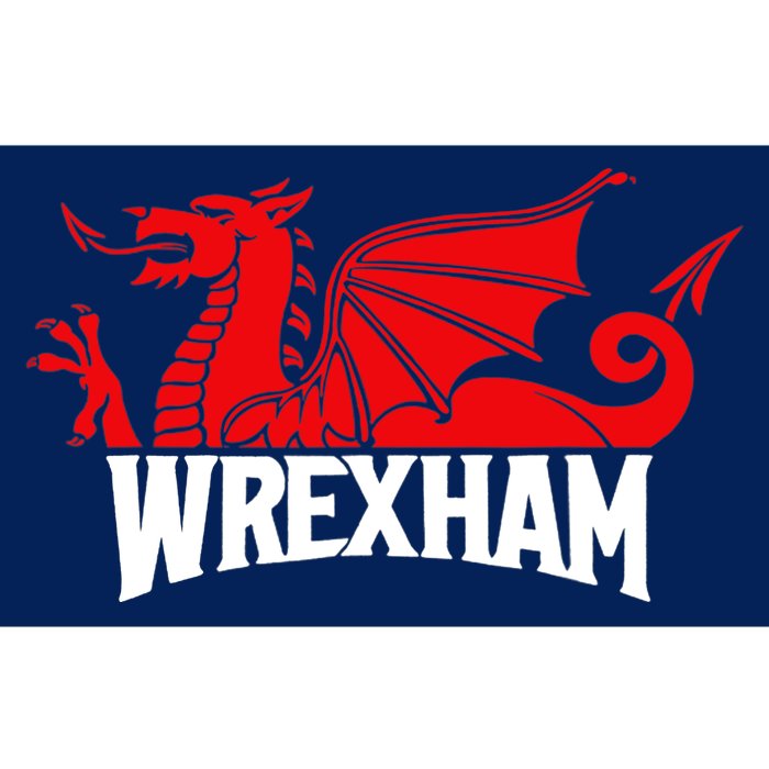 Wrexham Wales Jersey Soccer Bumper Sticker