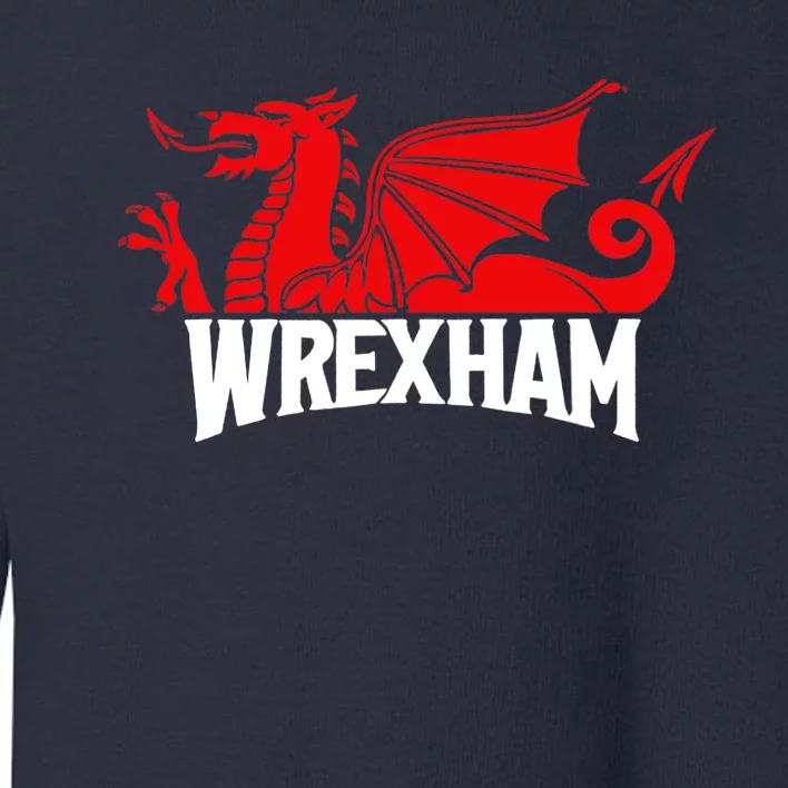 Wrexham Wales Jersey Soccer Toddler Sweatshirt