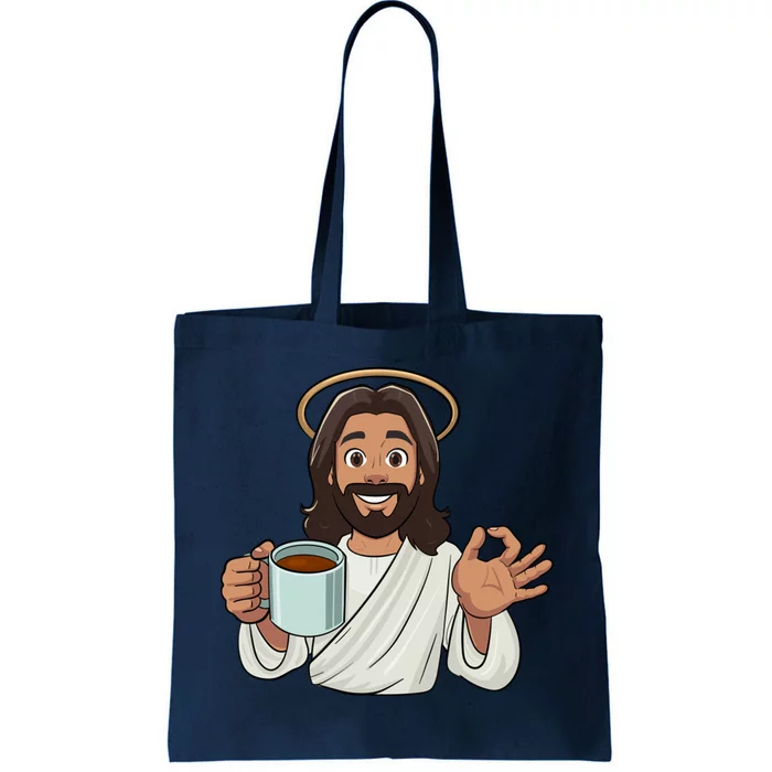 What Would Jesus Brew Tote Bag