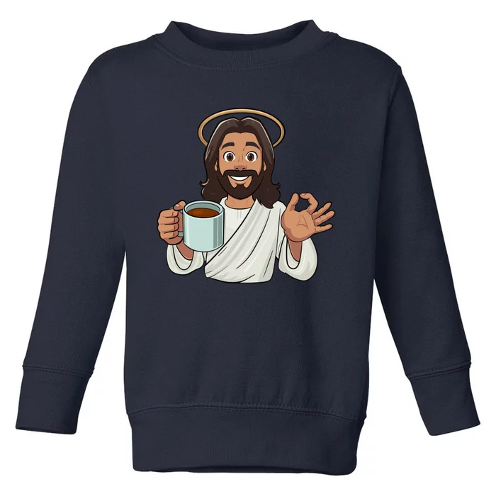 What Would Jesus Brew Toddler Sweatshirt