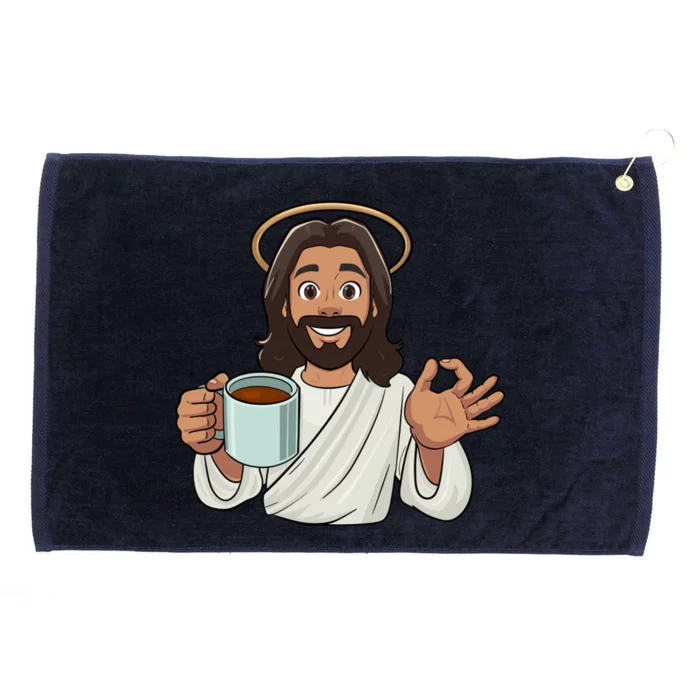 What Would Jesus Brew Grommeted Golf Towel