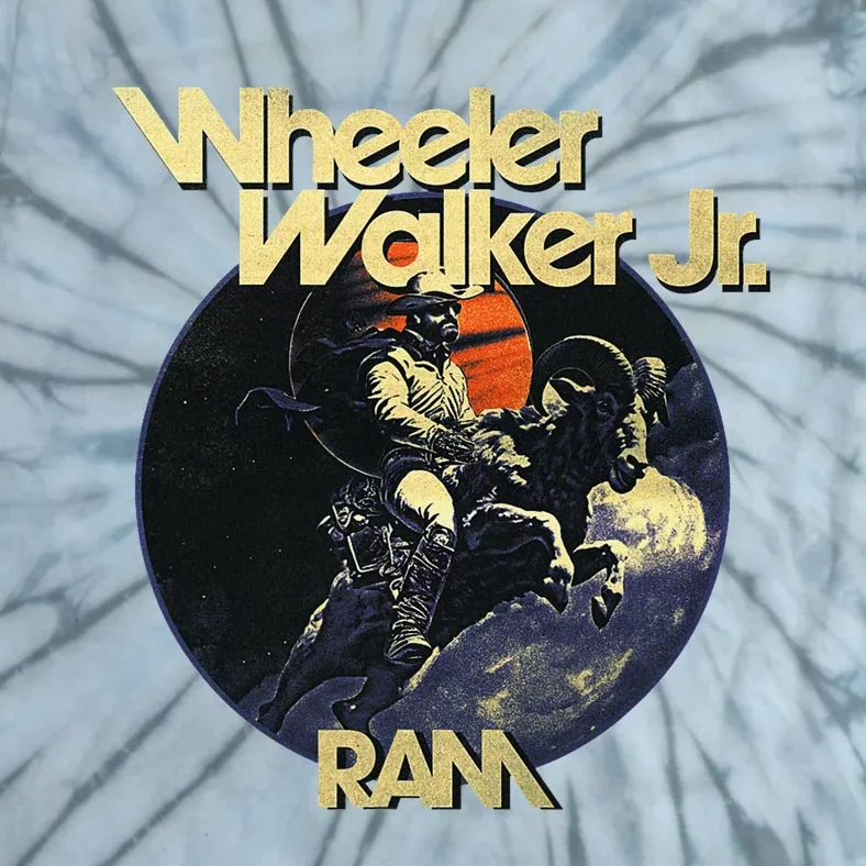 Wheeler Walker Jr. Ram Album Cover Tie-Dye T-Shirt